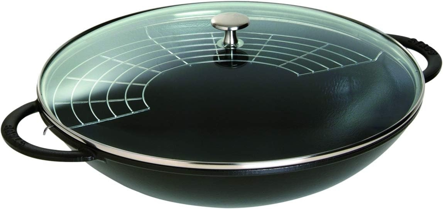 Staub Staub Gusseisenwok mit Deckel 37 cm 405093980 Bild 1