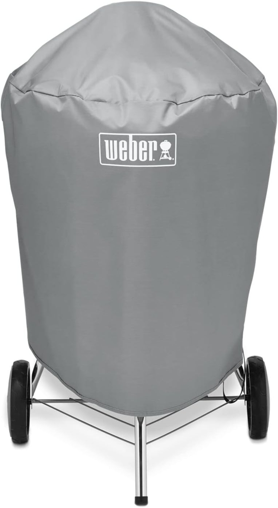 Weber 7176 Grill-Abdeckhaube für Holzkohlegrills mit einem Durchmesser von 57 cm, Grau, 15.9 x 22.7 x 3.8 cm Bild 1