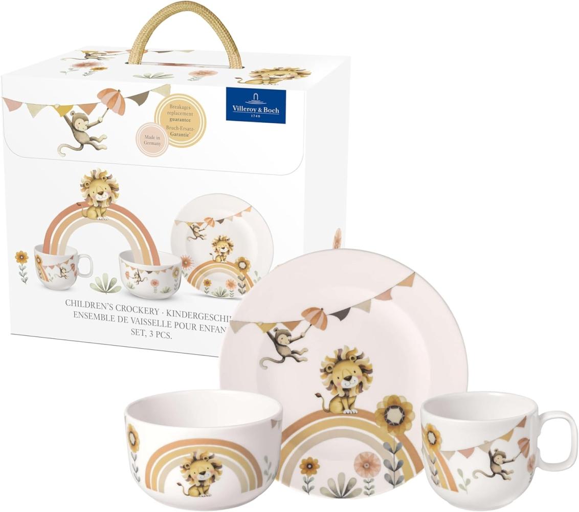 Villeroy & Boch Roar like a Lion Kindergeschirr Set 3-teilig Bild 1