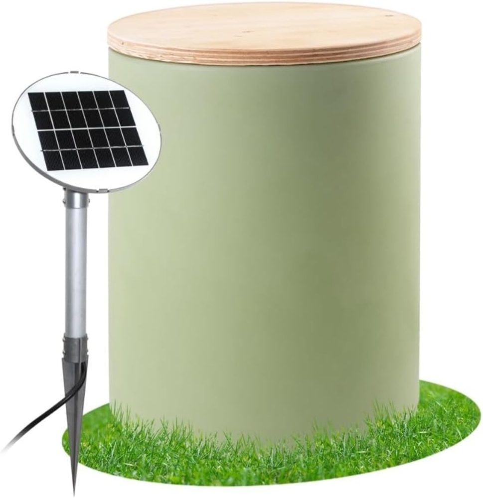 Leuchttisch Hocker Shining Drum Beistelltisch (mint Solar ) Bild 1