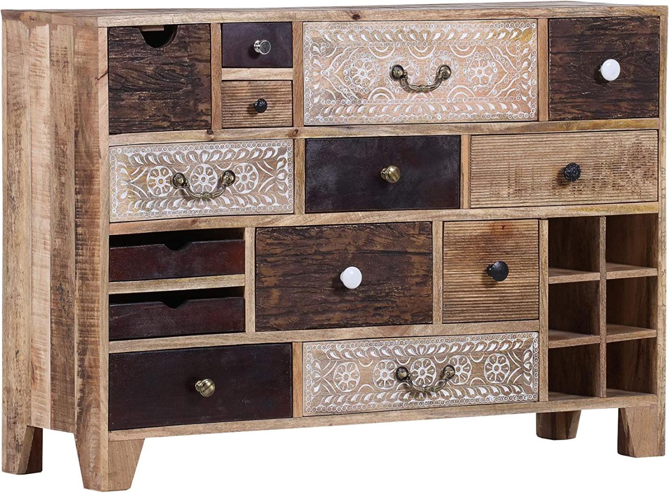 Sideboard PUNO, Akazie/ Mango massiv Bild 1