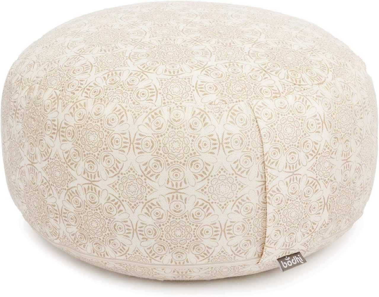 bodhi Meditationskissen Meditationskissen RONDO, 32 x 20 cm Madurai, ecru, Kapok Bild 1