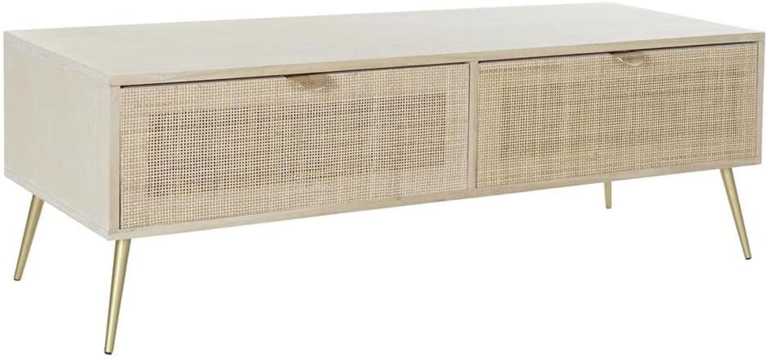 DKD Home Decor TV-Schrank, Rattan, Standard Bild 1