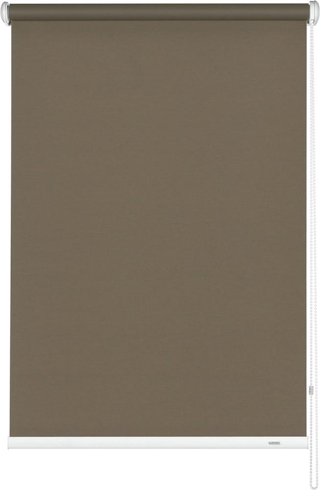 Seitenzug-Rollo Abdunklung mocca 62 x 180 cm Bild 1