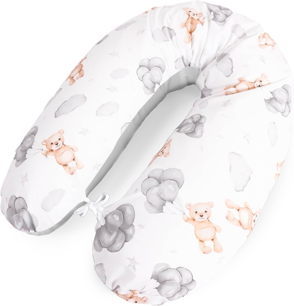 Amilian Stillkissen XXL - Seitenschläferkissen - Schwangerschaftskissen - Lagerungskissen, Pregnancy Pillow - Stillkissen 170 cm - Body Pillow - Schlafkissen Seitenschläfer, Seitenschläferkissen Schwangerschaft - Kissen Bild 1