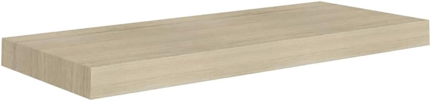 vidaXL Schwebendes Wandregal Eichefarben 60x23,5x3,8 cm MDF 323874 Bild 1