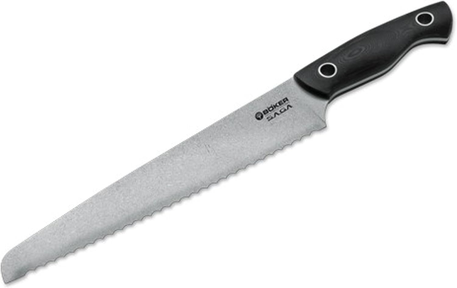 Böker Saga G10 Stonewash Brotmesser Bild 1