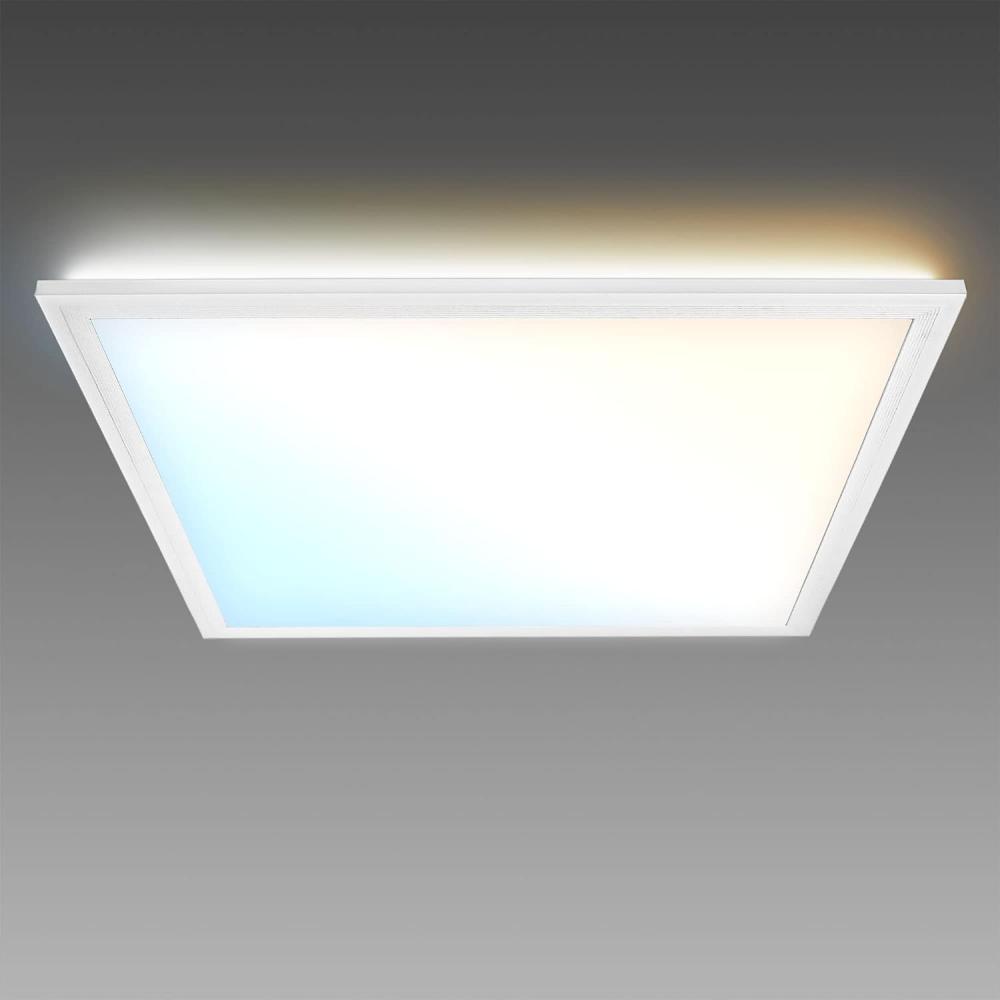 LED Deckenleuchte Panel CCT flach dimmbar indirektes Licht Wohnzimmer weiß 16W Bild 1