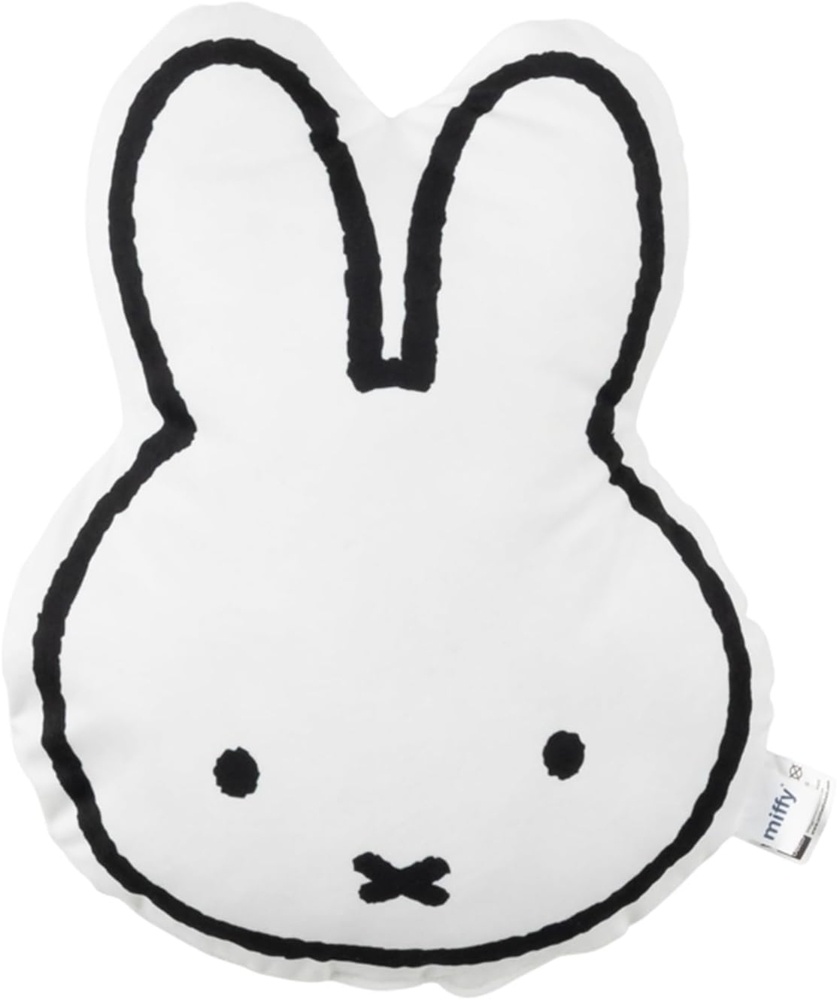 United Labels® Dekokissen Miffy Kissen Hase Plüsch Dekokissen Zierkissen Kopfkissen 37x30cm Bild 1