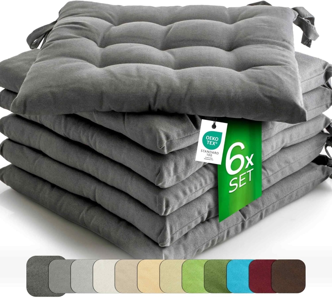 etérea Himmlische Qualität Sitzkissen etérea Sitzkissen Stuhlkissen Basic Auflage und Bild 1