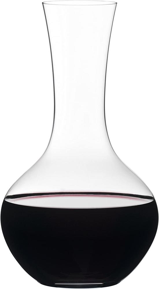 Riedel Vivant Syrah Dekanter, Glasdekanter, Dekantierflasche, Weinkaraffe, Hochwertiges Glas, 1 L, 0484/23 Bild 1