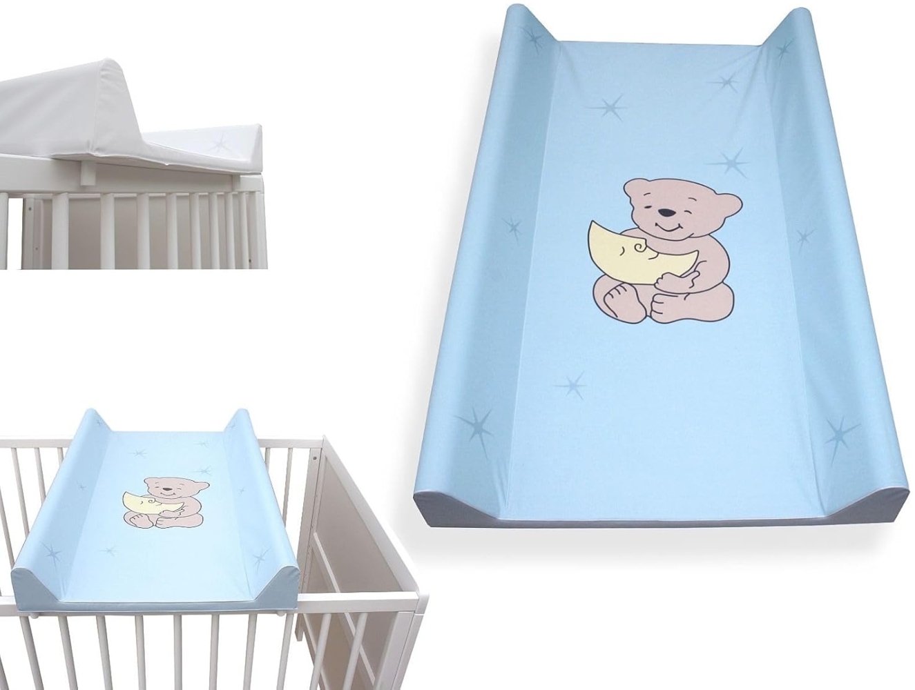 Micoland Wickeltisch Wickeltisch Wickelbrett Wickelplatte 80x50 cm universal Bild 1