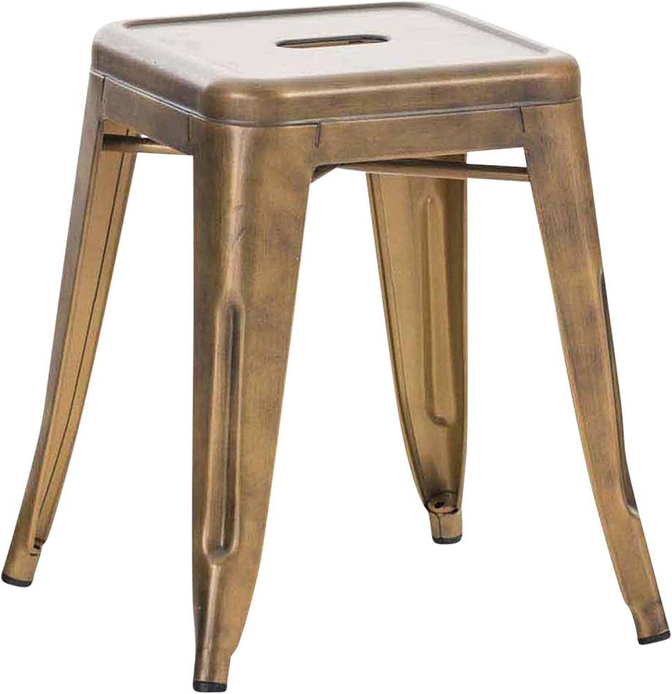 Hocker Armin gold Bild 1