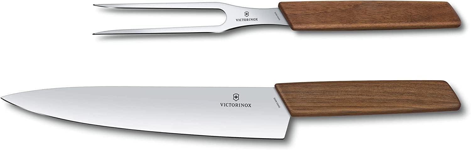 Victorinox Swiss Modern Tranchier-Set 2 teilig Nussbaum, Wood, small Bild 1