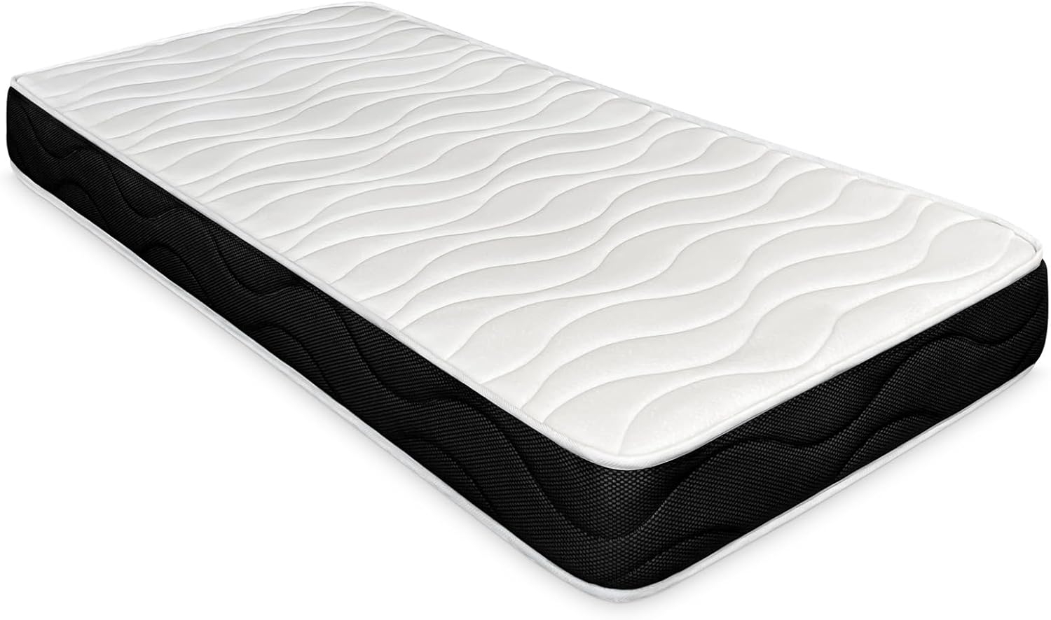 Somnia – Viskoelastische Wendematratze Versalles 135x200, mit Viscosoft, Festigkeit und Komfort, mittlere bis hohe Festigkeit, Winter-Sommer-Seite Bild 1