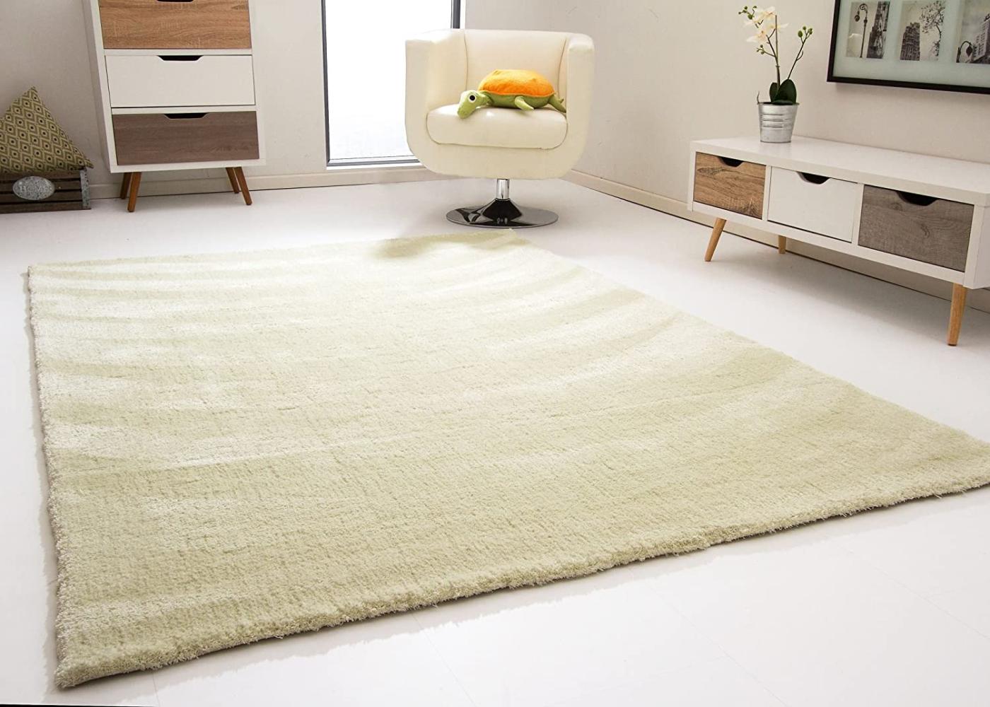 Designerteppich Nicki, Farbe: pastell grün, Größe: 120x180 cm Bild 1