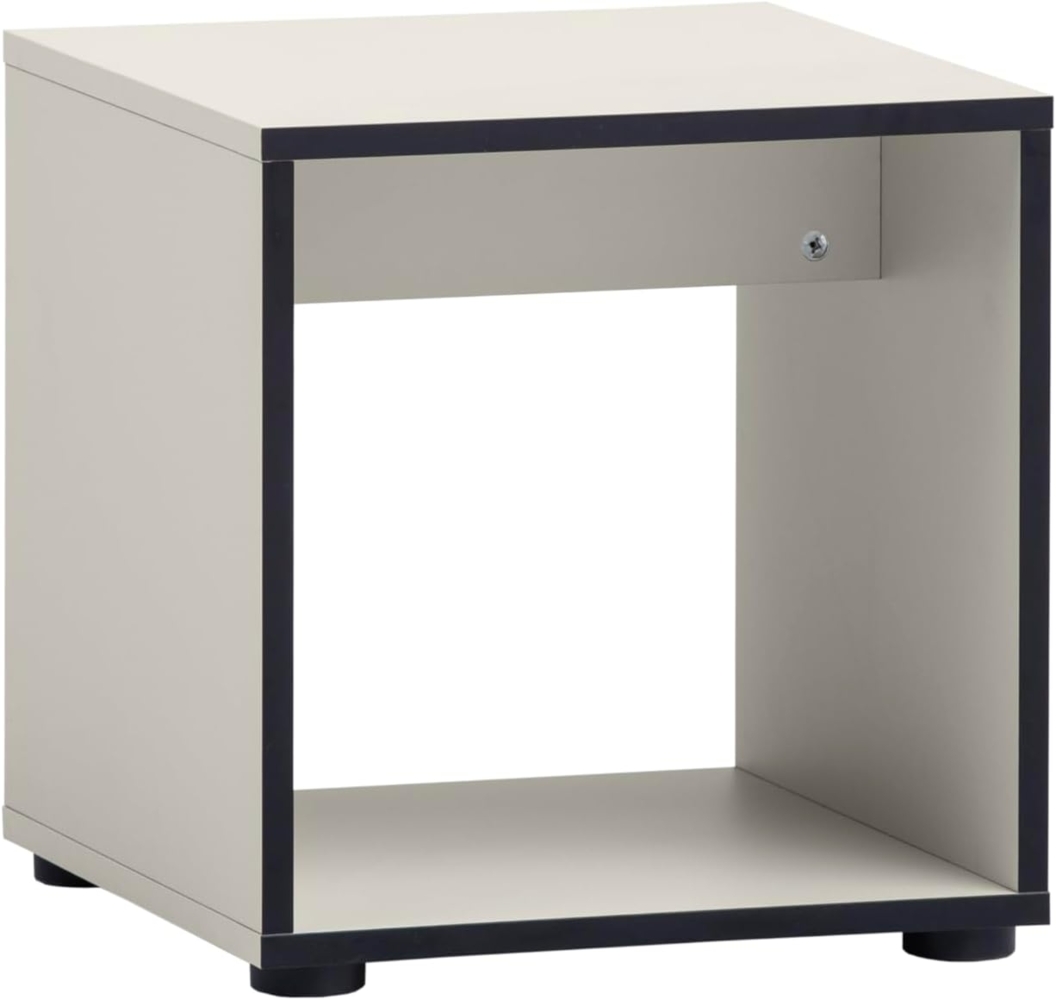 Schildmeyer Sitzhocker Edda 159373, cremebeige, 40 x 40 x 42 cm Bild 1