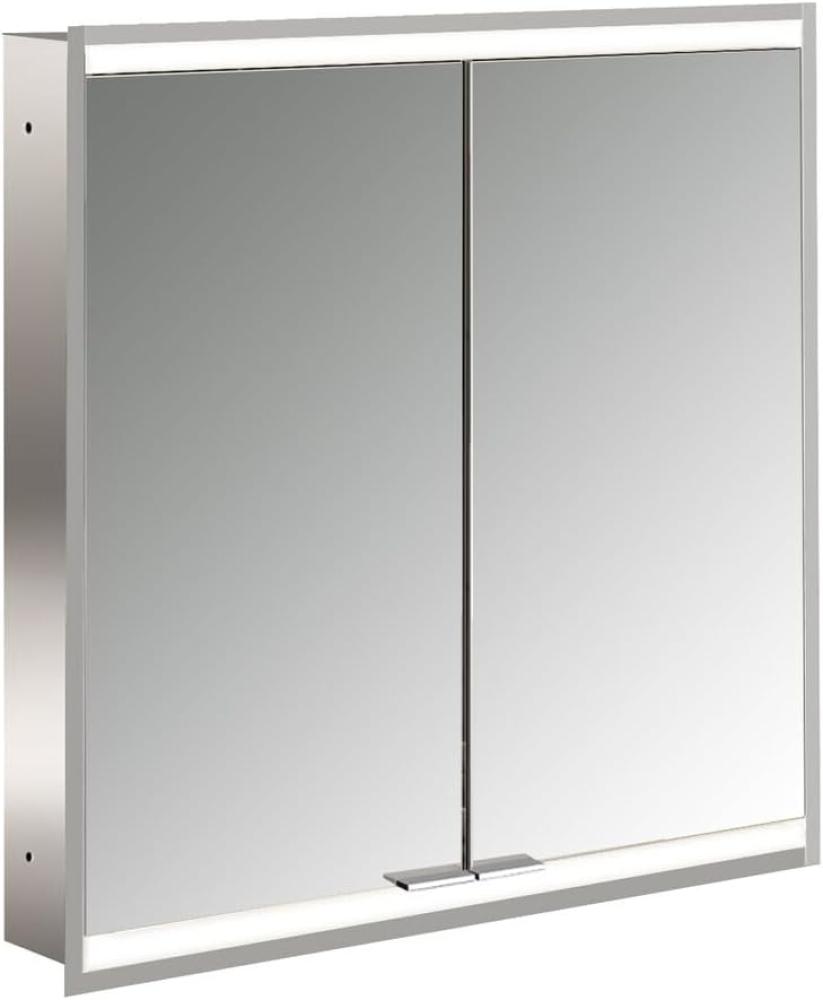 Emco prime 2 Lichtspiegelschrank, 600 mm, 2 Türen, Unterputzmodell, IP 20, ohne Lichtpaket, Ausführung: Glasrückwand verspiegelt - 949705033 Bild 1