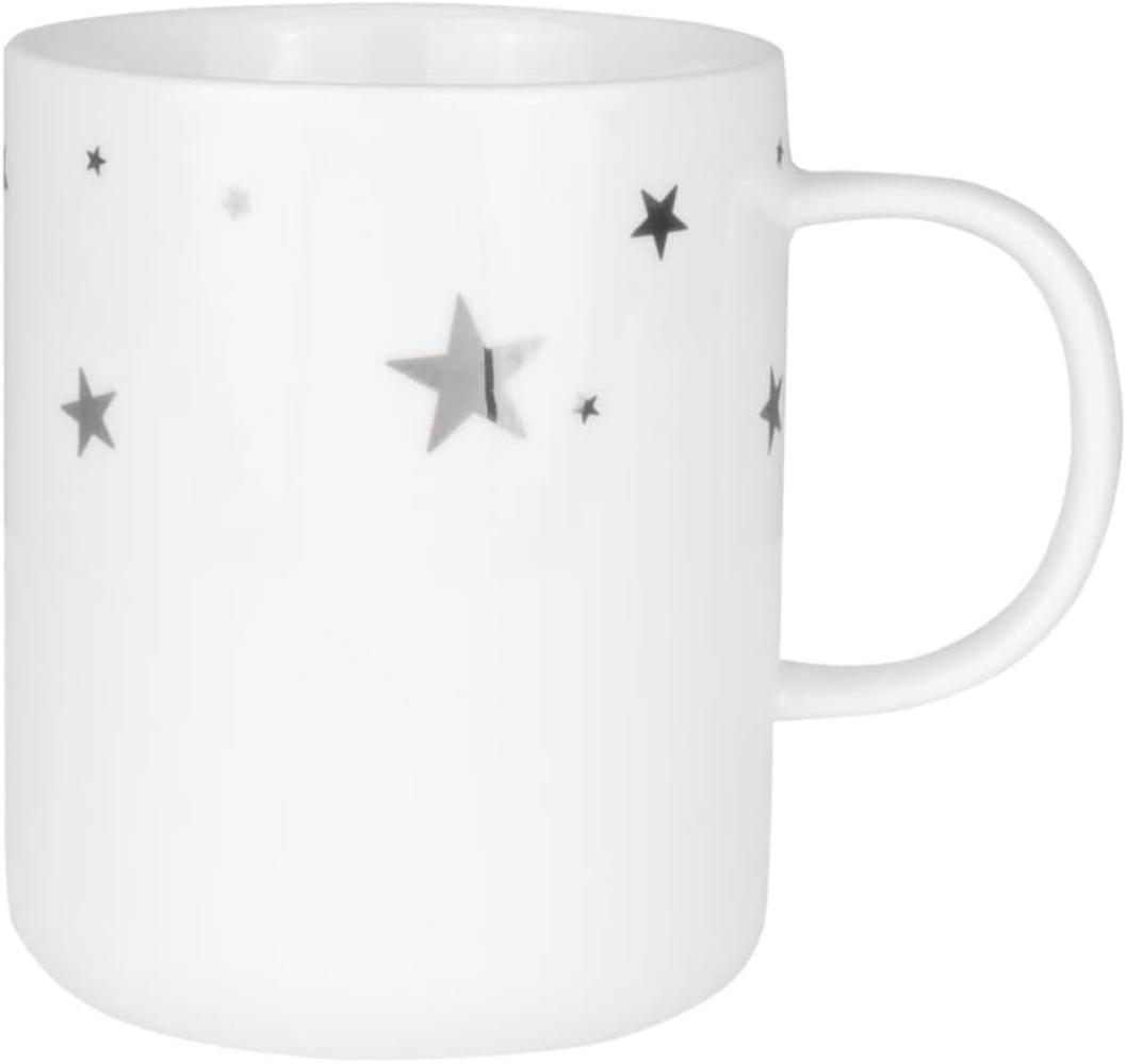 Wintergenuss Tasse Silberstern Bild 1