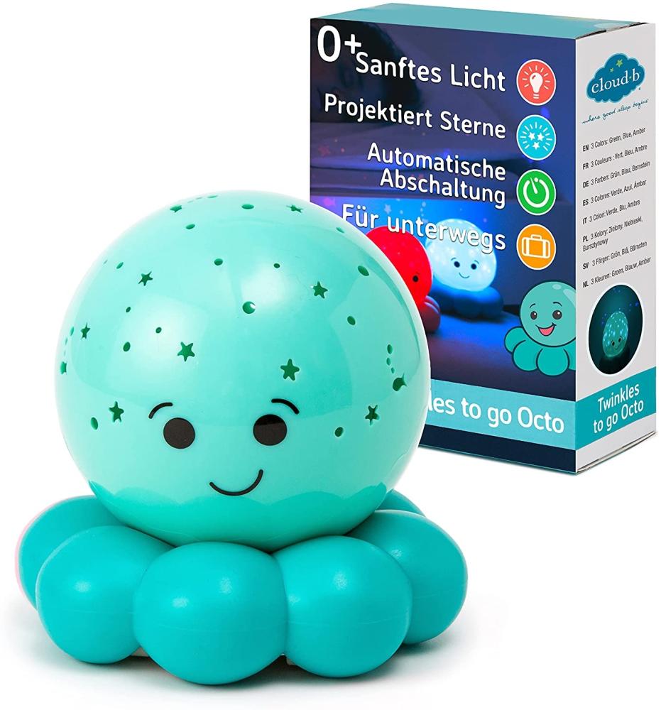 Cloud B Nachtlicht zum Mitnehmen, Tintenfisch Bild 1