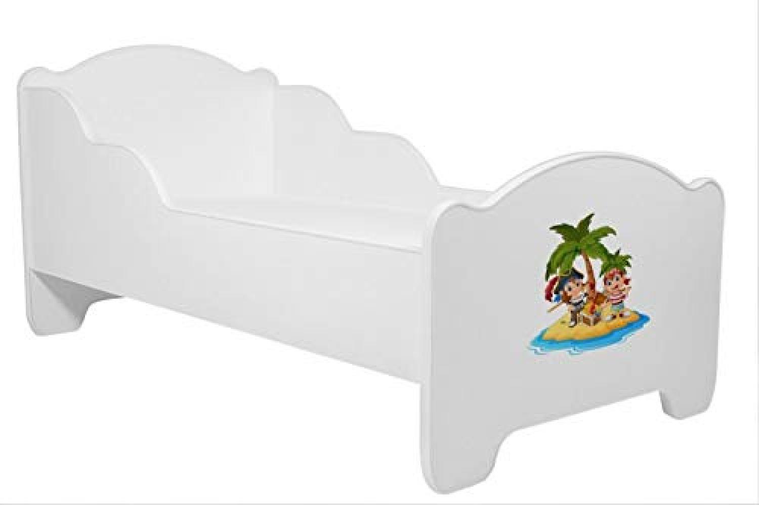 Angelbeds 'Micha Micha' Kinderbett 80x160 cm, Motiv 6, mit Lattenrost und Matratze Bild 1