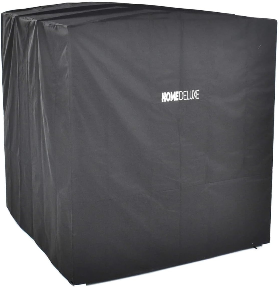HOME DELUXE Abdeckung für Sonnenliege LYON - 208 x 188 cm Schwarz Bild 1