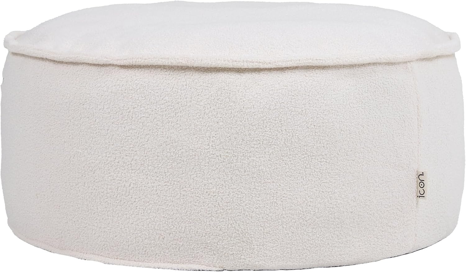 icon Pouf Sitzpouf XL aus Sherpa Flauschig „Como“ Bild 1