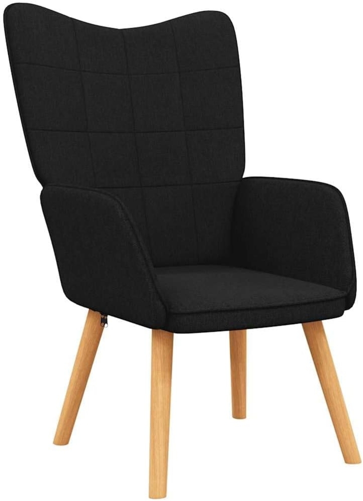 vidaXL Relaxsessel Schwarz Stoff [327925] Bild 1