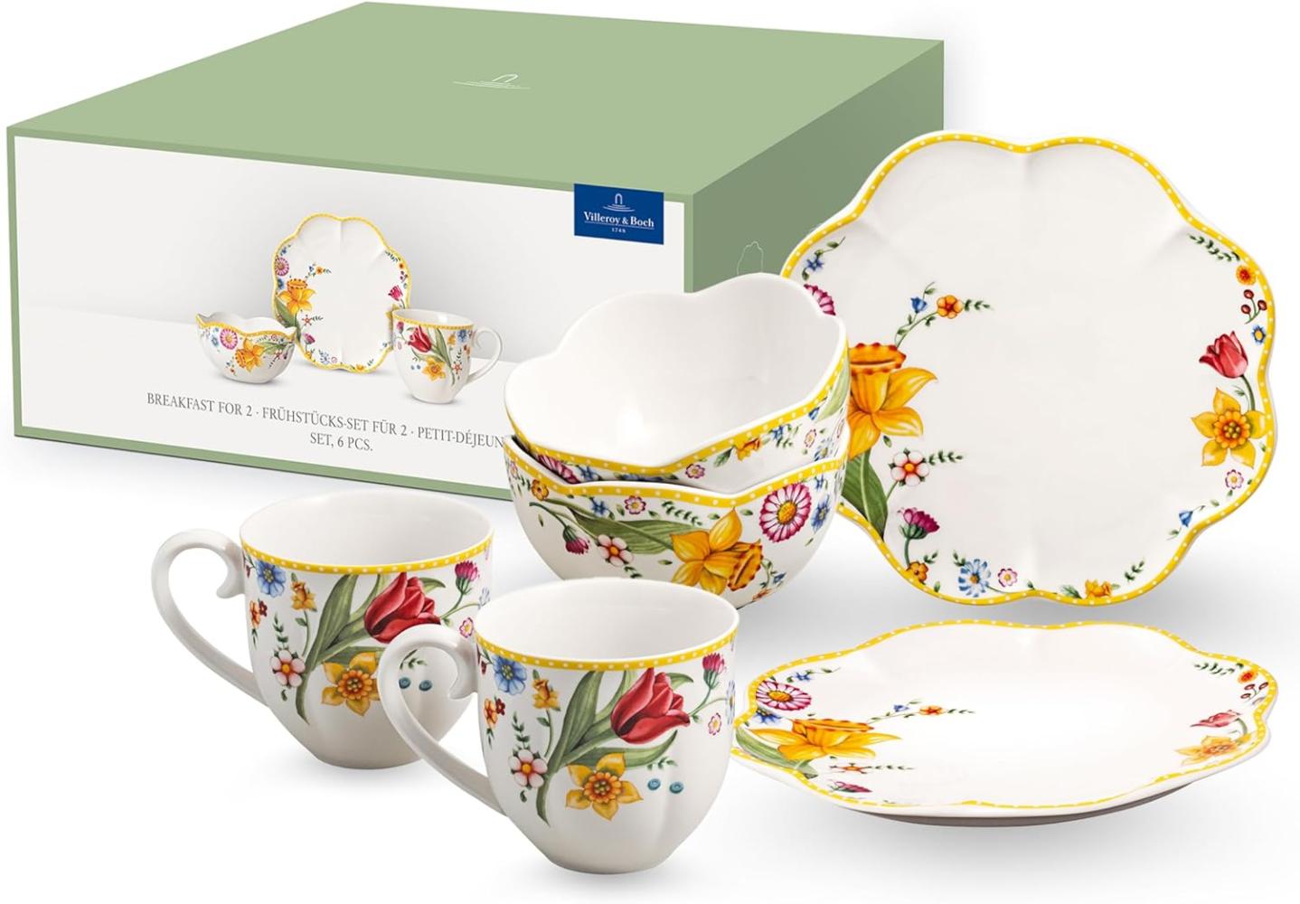 Villeroy & Boch Spring Awakening Frühstücks-Set 6-teilig - DS Bild 1