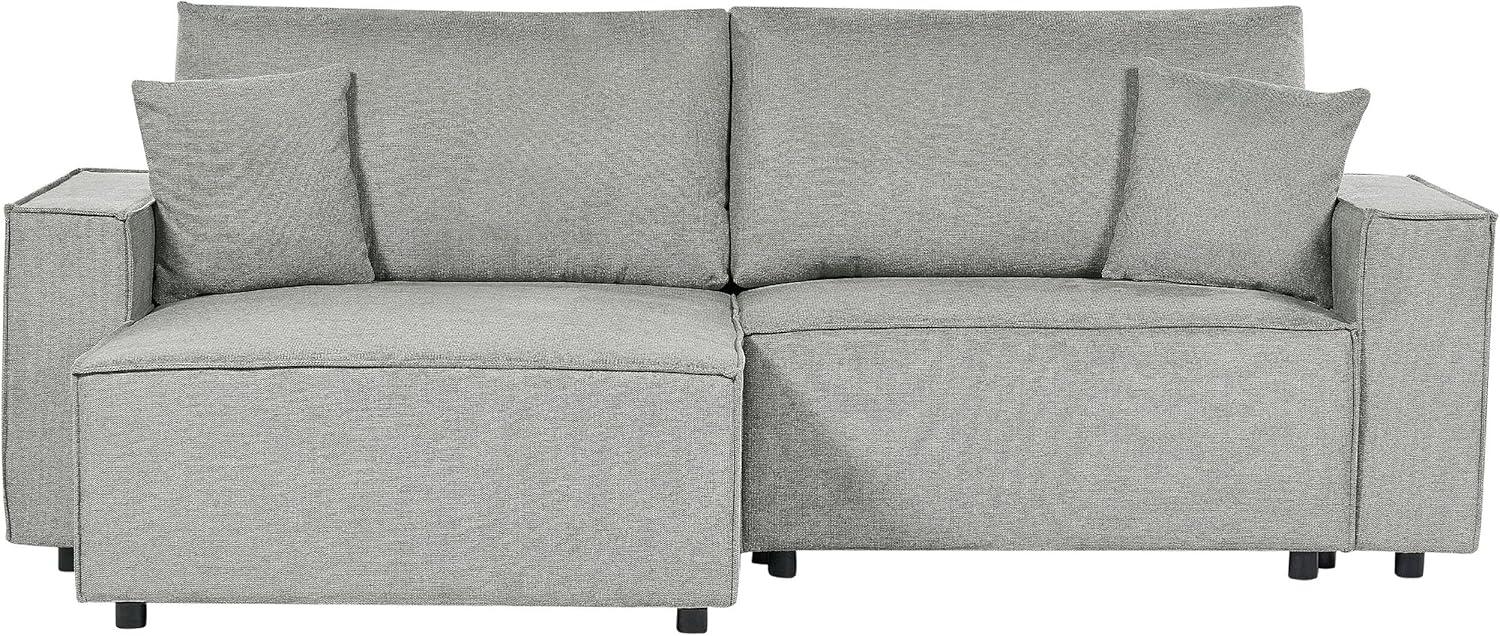 Ecksofa KARILA Grau Rechtsseitig Bild 1