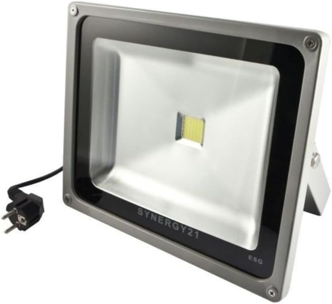 Synergy 21 LED Spot Outdoor Baustrahler 30W schwarzes Gehäuse grün V2 Bild 1