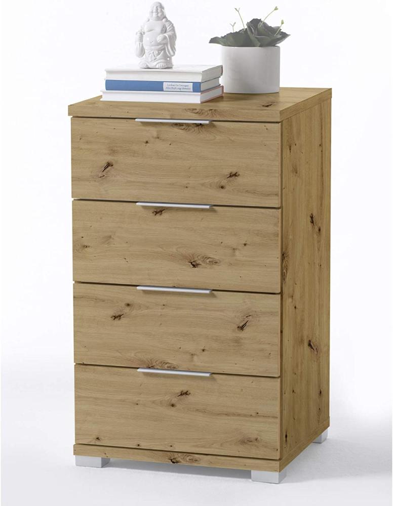 Nachttisch Uno / Universal, Holzwerkstoff, Holzfarben, 46 x 79 x 42 cm Bild 1