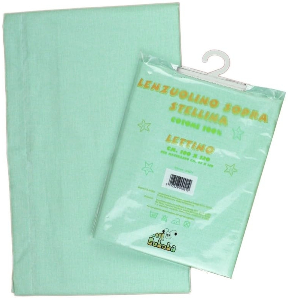 Bubabù Bettlaken Sternchen für Kinderbett Arancio Bild 1