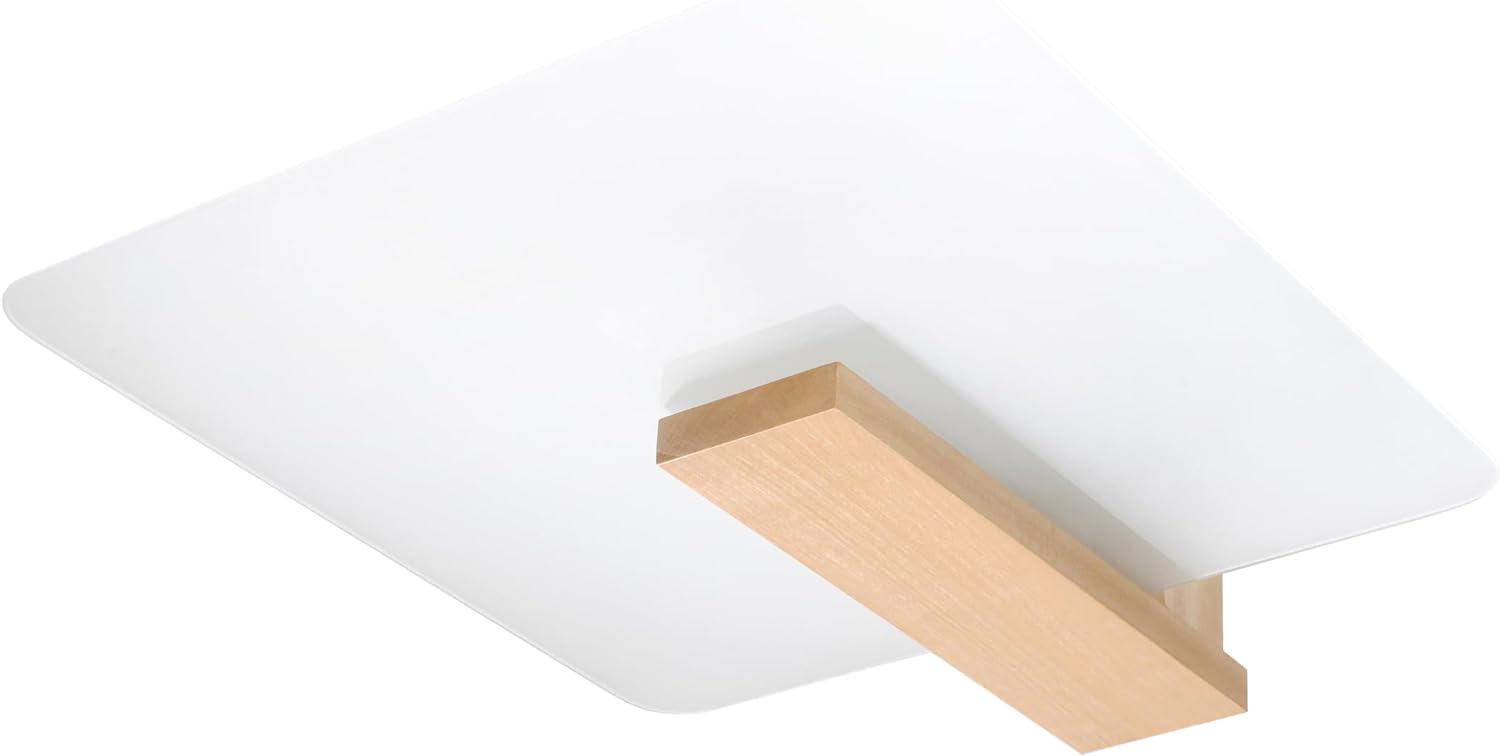 Sollux Lappo Deckenlampe Natur Holz 2x E27 dimmbar 40x14x47,5cm Bild 1