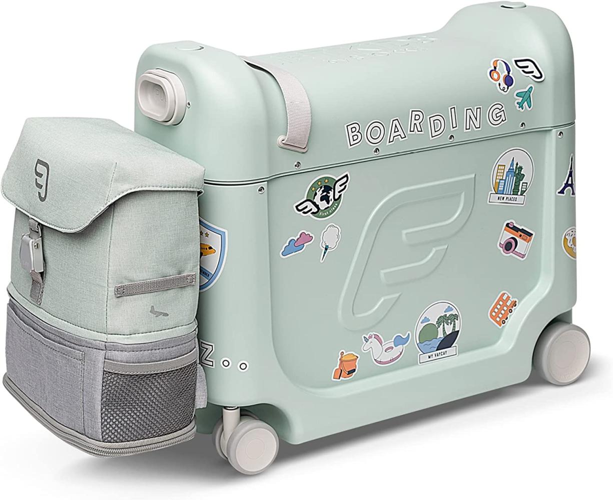 JETKIDS™ BY STOKKE® Aufsitzkoffer BedBox™ mit Crew BackPack™ Green Bild 1