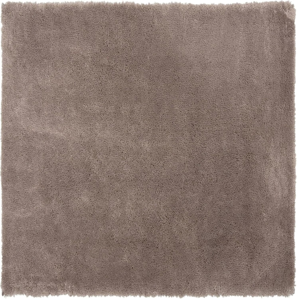 Teppich hellbraun 200x200 cm EVREN Bild 1