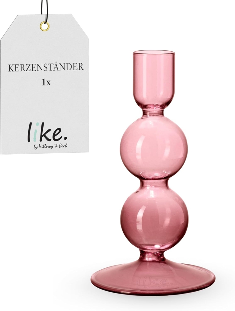 like. by Villeroy & Boch Like Home Kerzenständer grape 13,5cm Bild 1