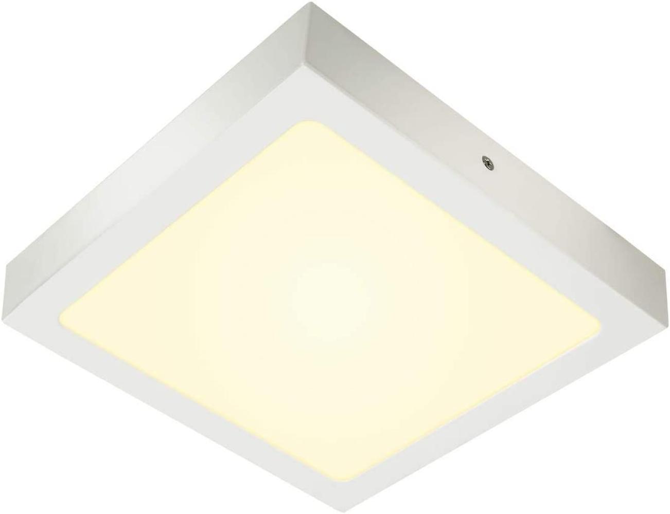 SLV Leuchte 1003019 SENSER 24 Indoor LED Deckenaufbauleuchte eckig weiß Bild 1