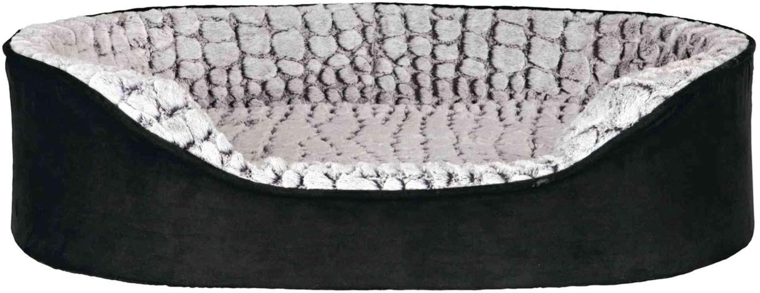 TRIXIE Tierbett Vital Bett Lino schwarz/grau Bild 1