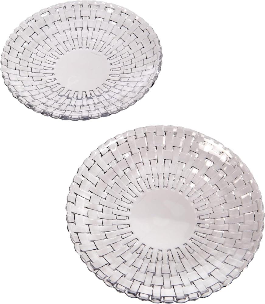 Nachtmann Bossa Nova Schale, 2er Set, Schälchen, Glasschale, Kristallglas, Ø 21 cm, 0099681-0 Bild 1