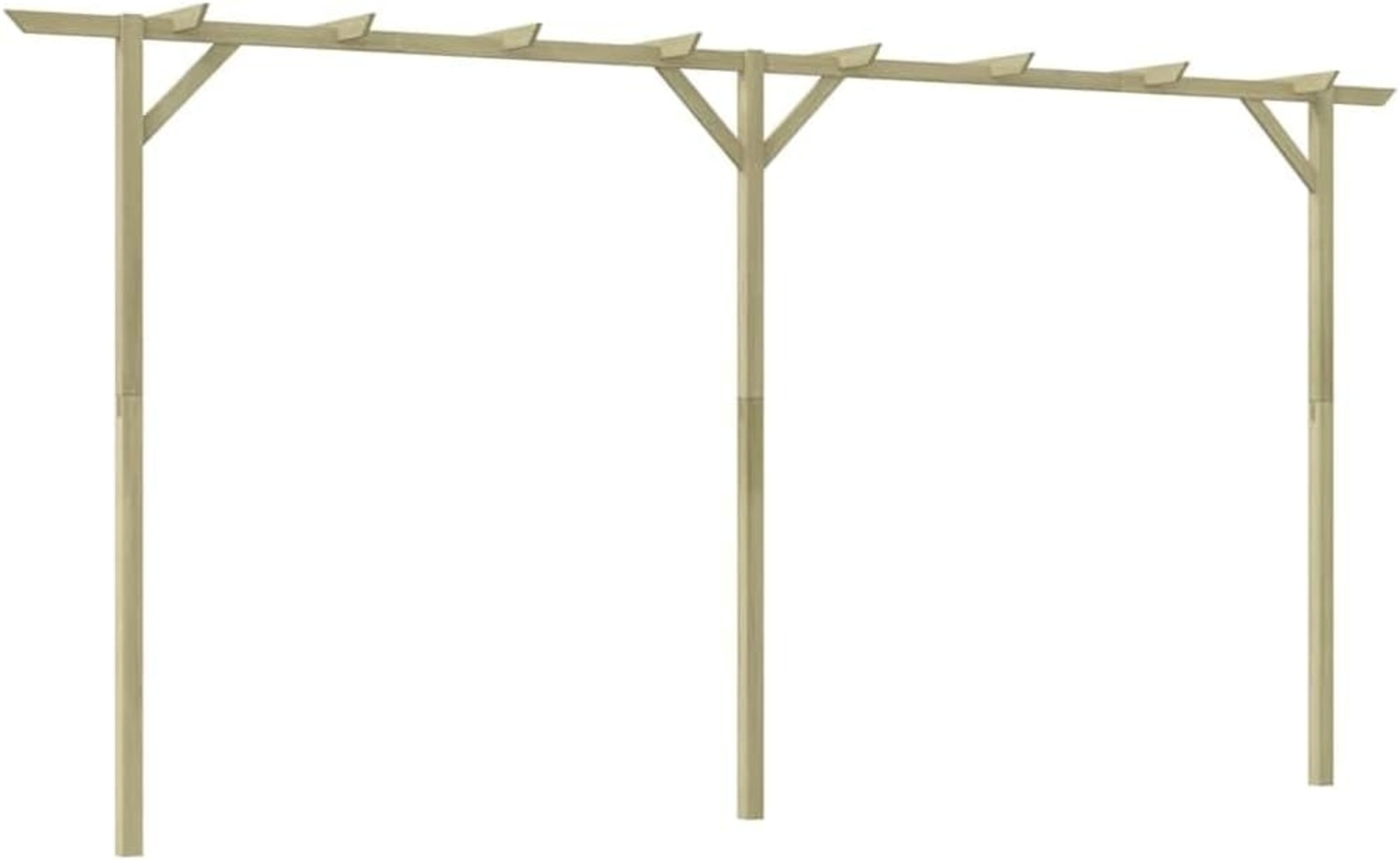 vidaXL Gartenpergola 410x40x203 cm Holz 41664 Bild 1