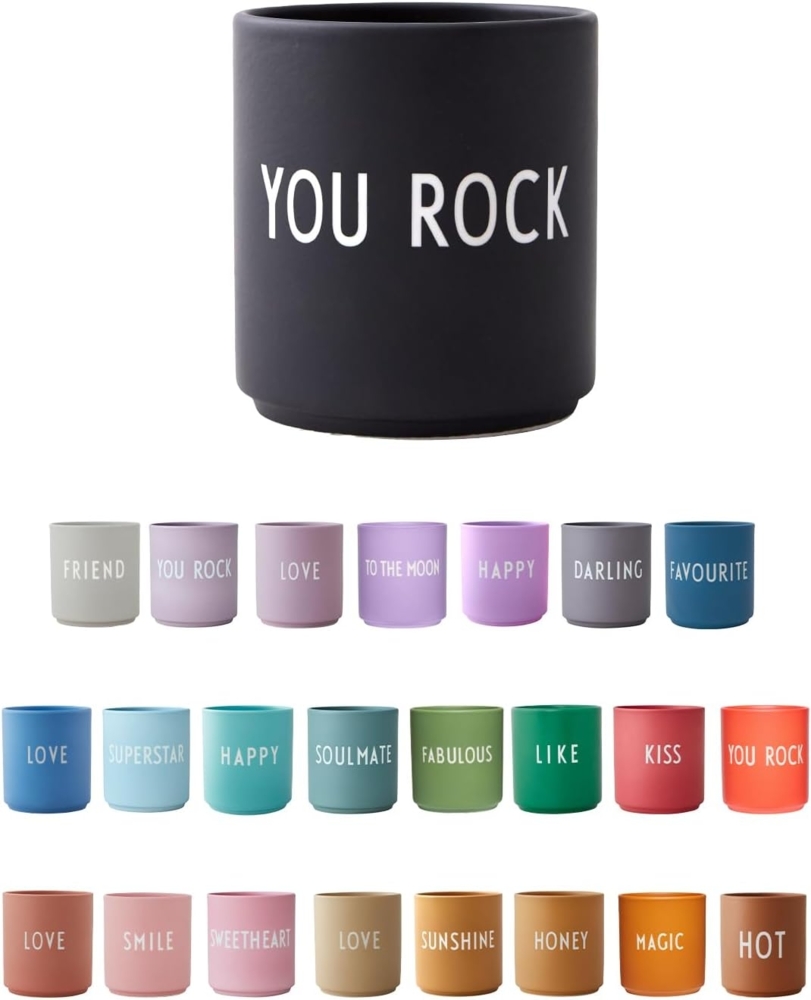 Design Letters Becher Favourite Cup You Rock 10101002BKYOUROCK Bild 1