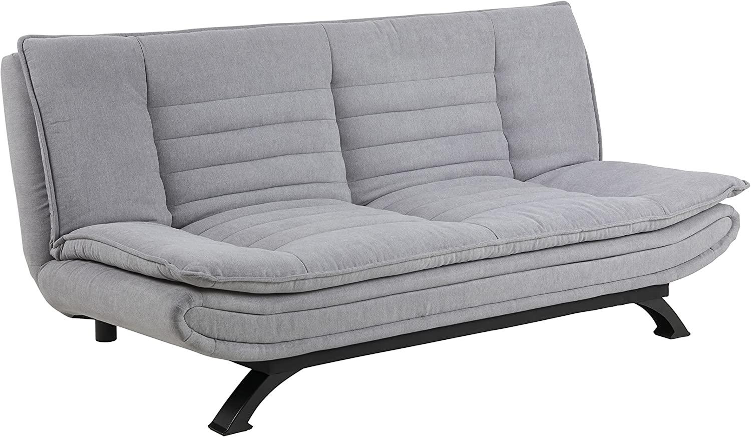 Schlafsofa FAITH, hellgrau, ca. 196 cm Bild 1