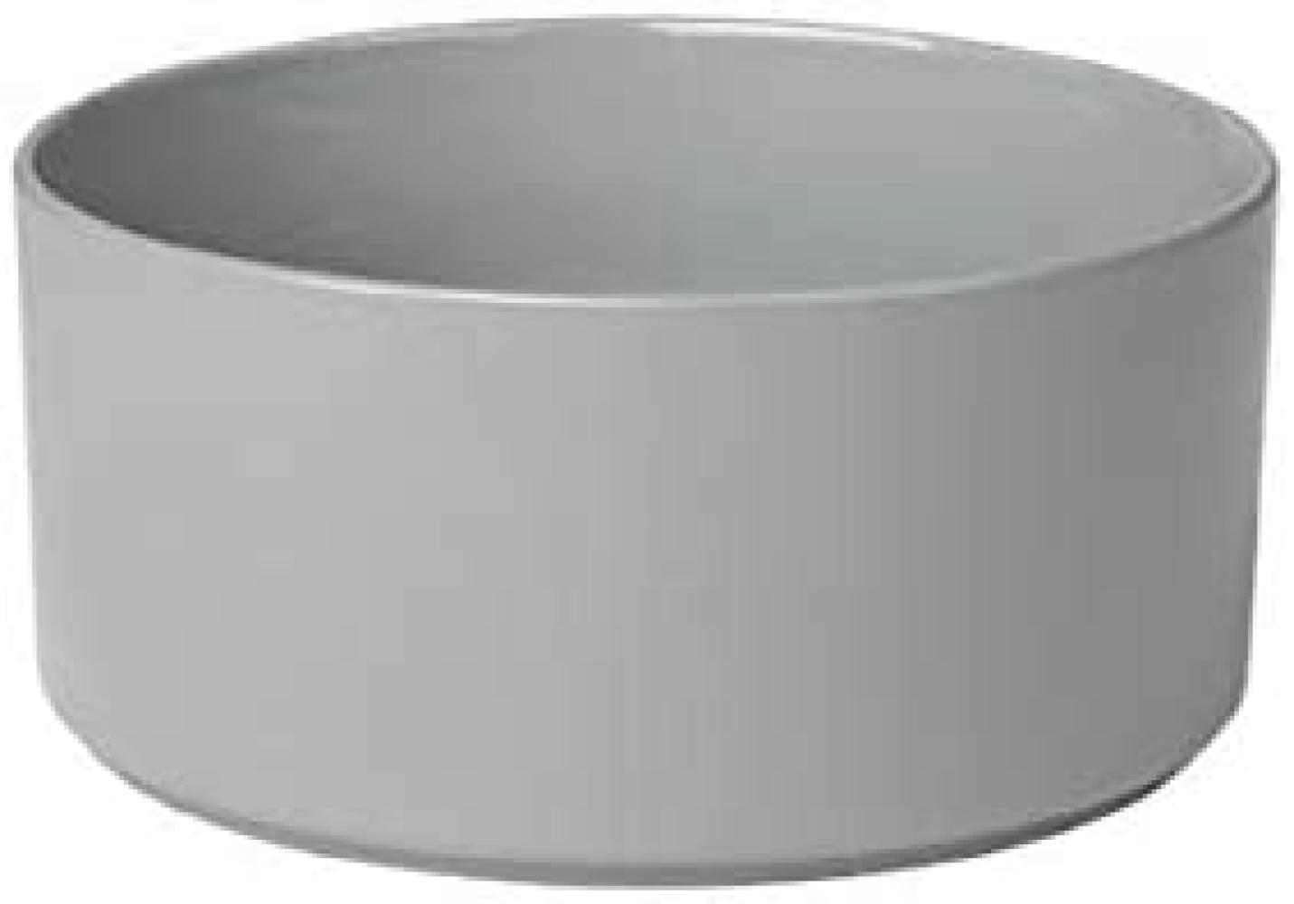 blomus Pilar Schale, Mirage Grey, Keramik, H 9. 5 cm, Ø 20 cm, 63719 Bild 1