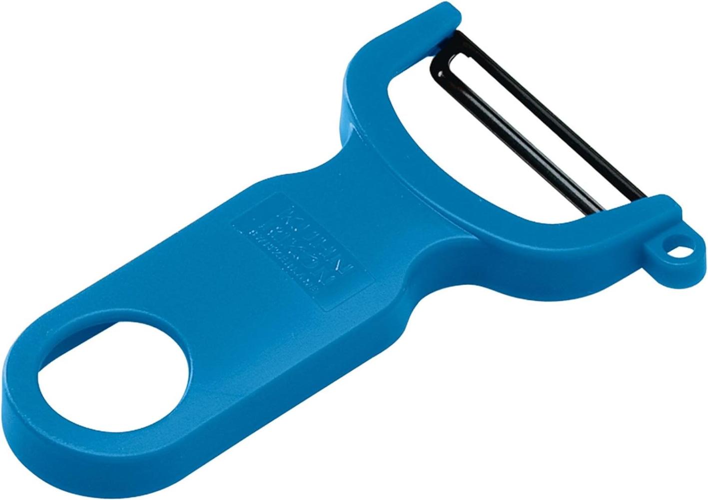 Kuhn Rikon Swiss Peeler Sparschäler blau Bild 1