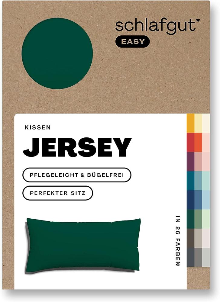 Schlafgut Kissenbezug EASY Jersey, (1 Stück), Kissenhülle mit Reißverschluss, weich und saugfähig, Kissenbezug Bild 1