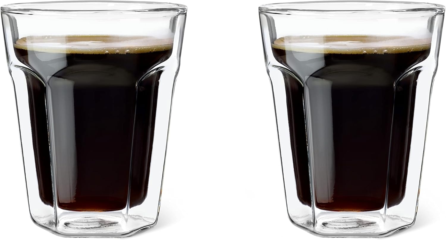 1x2 Leopold Vienna Kaffee Glas 220ml doppelwandig Bild 1