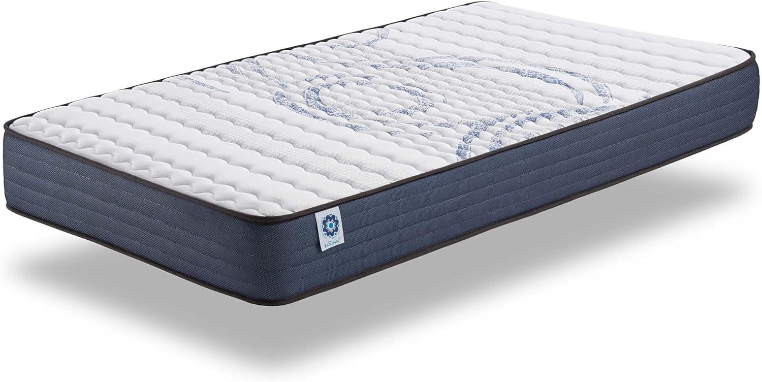 naturalex | Perfectsleep | Matratze 90x190 cm | 30 cm hoch | Memory und Blue Latex-Technologie Extra Komfort HR | Fester Halt mit Atmungsaktivem Schaumstoff | Ergonomisch Entspannend Bild 1