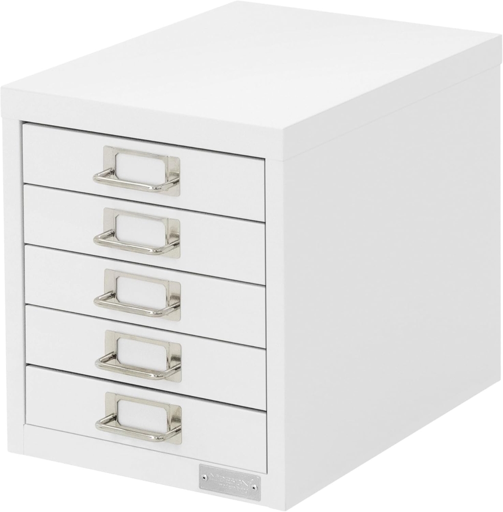ML-DESIGN Aktenschrank Metallschrank mit Schubladen, freistehender Aufbewahrungsschrank (1-St) Lagerschrank weiß Büroschrank Werkzeugschrank Stahlschrank Bild 1
