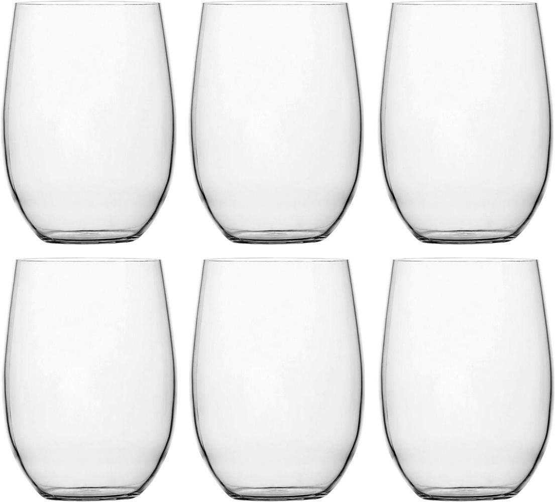 Longdrinkglas farblos Set 6 Stück, unzerbrechlich, transparent, Polycarbonat, Party Bild 1